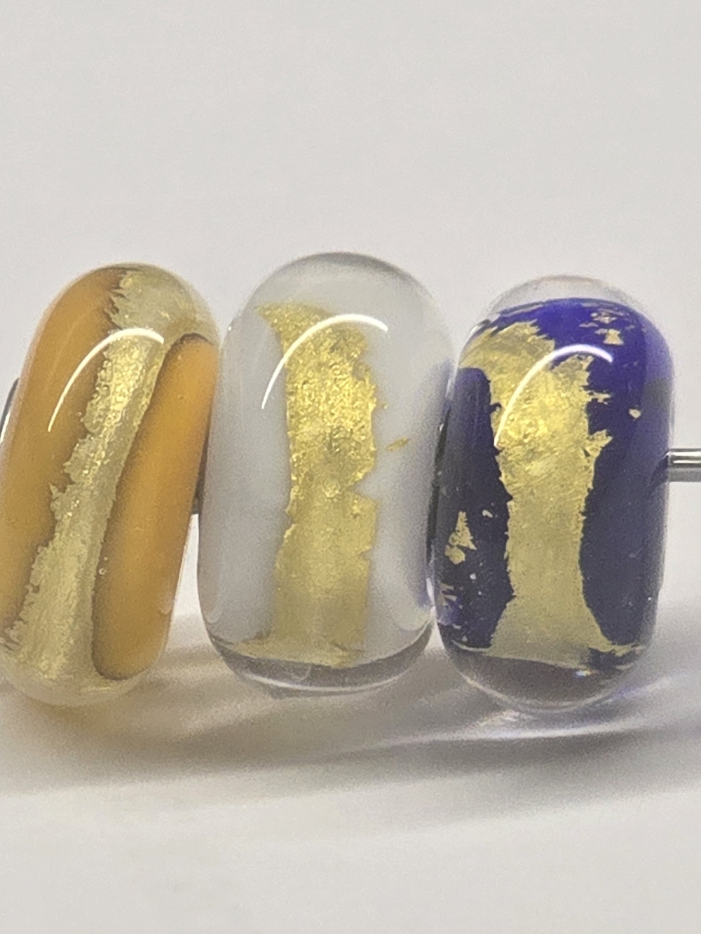 Power Chakra, Throat Chakra, And Crown Chakra Trollbeads  By Lise Aagaard